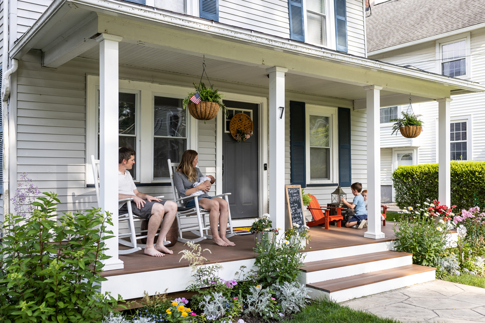 The Fairport Office of Community + Economic Development (OCED) is pleased to announce it has awarded a $2000 matching grant through the Front Porch Grant program that helps Village residents to renovate, repair or upgrade their front porches.